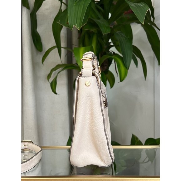 ♦️♦️  TORY BURCH AUTHENTIC VINTAGE WHITE CROSSBODY HANDBAG ♦️♦️ - Picture 5 of 15